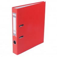 Регистратор  BuroMax А4/ 50 3012-05c красный, металлическая окантовка