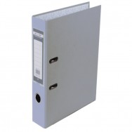 Регистратор  BuroMax А4/ 50 3012-09c серый, металлическая окантовка