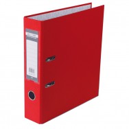 Регистратор  BuroMax А4/ 70 3011-05c красный, металлическая окантовка