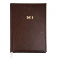 Ежедневник A5 BuroMax 2018 BASE (Miradur) коричневый, укр/рус/англ, 336стр, BM.2108-25