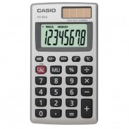 Калькулятор карманный  8р Casio HS-8VA-EP больш.дисплей, 102х57х6,9 мм