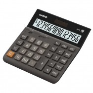 Калькулятор настольный 16р Casio DH-16-BK-S-EР большой дисплей, широкоформатный 159х151х29 мм