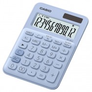Калькулятор настольный 12р Casio MS-20UC-LB-S-ES светло-голубой корпус, 149,5х105х22,8 мм