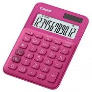 Калькулятор настольный 12р Casio MS-20UC-RD-S-ES розовый корпус, 149,5х105х22,8 мм