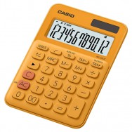 Калькулятор настольный 12р Casio MS-20UC-RG-S-ES оранжевый корпус, 149,5х105х22,8 мм