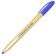 Ручка шариковая Cello Tri-Gold Original синяя, масляная, 1,0мм