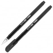 Ручка гелевая Economix 11911-01 Turbo черная,мет.након., 0,5мм