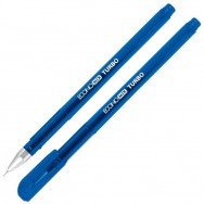 Ручка гелевая Economix 11911-02 Turbo синяя,мет.након., 0,5мм