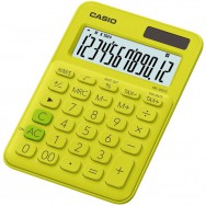 Калькулятор настольный 12р Casio MS-20UC-YG-S-ES желтый корпус, 149,5х105х22,8 мм