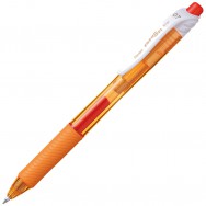Ручка гелевая Pentel EnerGel--X "BL107F-F" автоматическая, оранжевая, 0,7мм