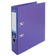 Регистратор  Economix А4/ 70 39723*-12 LUX фиолетовая, металлическая окантовка, 2-сторонний