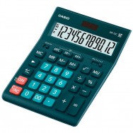 Калькулятор настольный 12р Casio GR-12C-DG-W-EP темно-зеленый, большой дисплей, 209х155х34,5 мм