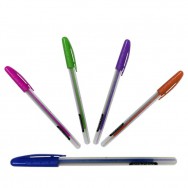 Ручка шариковая Economix E10237 COLIBRI синяя, масляная, 0,7мм