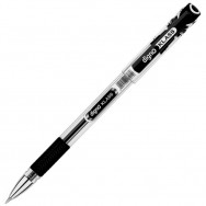 Ручка шариковая Digno KLASS TRСOP черная, масляная, резиновый грип, 0,7мм