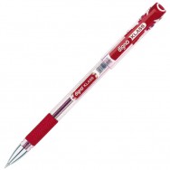 Ручка шариковая Digno KLASS TRСOP красная, масляная, резиновый грип, 0,7мм
