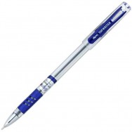Ручка шариковая Digno TOPWRITER TROP синяя, масляная, резиновый грип, 0,7мм