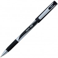 Ручка шариковая Digno 4G FOPC черная, масляная, резиновый грип, 0,7мм