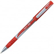 Ручка шариковая Digno 4G FOPC красная, масляная, резиновый грип, 0,7мм