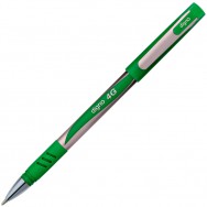 Ручка шариковая Digno 4G FOPC зеленая, масляная, резиновый грип, 0,7мм