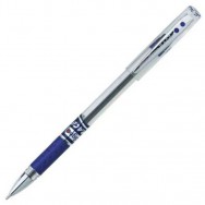 Ручка шариковая Digno RACE TROPC синяя, масляная, резиновый грип, 0,7мм