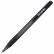Ручка шариковая Digno COMFY TRСOP автоматическая, черная, масляная, резиновый грип, 0,7мм