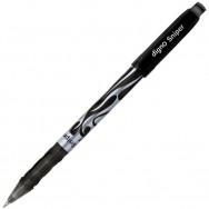 Ручка шариковая Digno SNIPPER FTR черная, масляная, 0,7мм