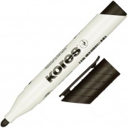 Маркер для досок Kores XW1 K20830 черный, 1-3мм