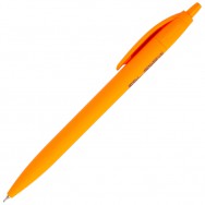 Ручка шариковая BuroMax 8271 Holly Touch автоматическая, синяя, масляная, корпус ассорти, 0.7мм