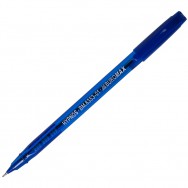 Ручка шариковая BuroMax 8353-01 Hypnos синяя, масляная, корпус прозрачный, 0.7мм