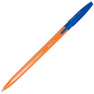 Ручка шариковая BuroMax BuroMax 8119-01 ORANGE JOBMAX синяя, 0,7мм