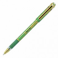 Ручка шариковая Digno 18K FTG зеленая, масляная, 0,7мм