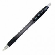 Ручка шариковая Digno ARC ARK CX TNT автоматическая, черная, масляная, резиновый грип, 0,7мм