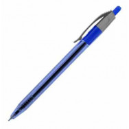Ручка шариковая Digno TRINOK TRW автоматическая, синяя, масляная, 0,7мм