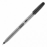 Ручка шариковая Digno TRIJET MSO черная, масляная, трехгранный корпус, 0,7мм