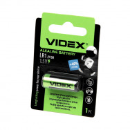 Батарейка Videx LR1/ N 1,5В, алкалиновая ,1штука