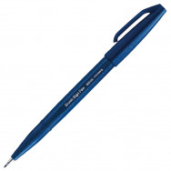 Ручка-кисточка Pentel BRUSH SIGN PEN® SES15C-CAX темно-синяя (blue black)