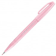 Ручка-кисточка Pentel BRUSH SIGN PEN® SES15C-P3X бледно-розовый (pale pink)