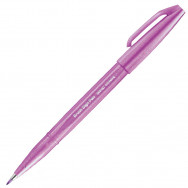 Ручка-кисточка Pentel BRUSH SIGN PEN® SES15C-P2X сиреневый (pink purple)