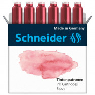 Чернильный картридж Schneider Ink Pastel Розовая пудра (Blush), 6штук в коробке, S166136
