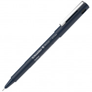 Ручка линер Schneider PICTUS черная, черный корпус, 0,3мм, S197301