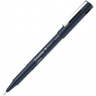Ручка линер Schneider PICTUS черная, черный корпус, 0,9мм, S197701