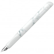 Ручка перьевая Schneider Glam VIP мраморно-белый корпус, резиновый грип, иридиевое перо S167743