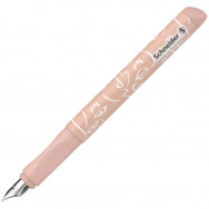 Ручка перьевая Schneider Glam персиковый корпус, резиновый грип, иридиевое перо S167756