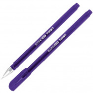Ручка гелевая Economix 11911-12 Turbo фиолетовая, мет.након., 0,5мм
