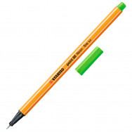 Ручка линер Stabilo point 88/033 green neon зеленый неоновый, 0,4мм