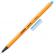 Ручка линер Stabilo point 88/11 ice blue ледяной синий, 0,4мм