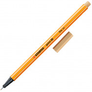 Ручка линер Stabilo point 88/88 light ochre светлая охра, 0,4мм