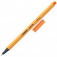 Ручка линер Stabilo point 88/30 pale vermillion бледная киноварь, 0,4мм