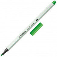 Ручка-кисточка Stabilo Pen 68 brush 33 light green зеленый светлый SB568/33