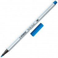 Ручка-кисточка Stabilo Pen 68 brush 41 dark blue синий темный SB568/41